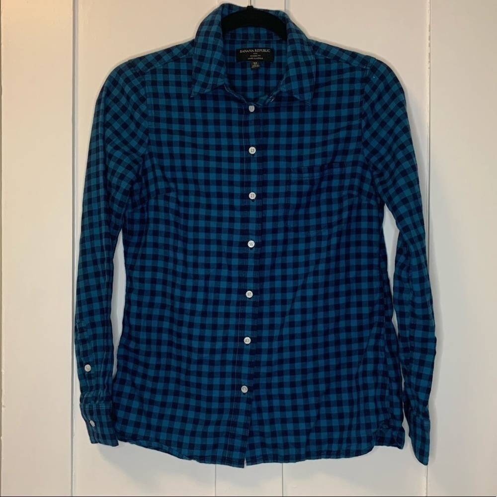 Banana Republic Plaid Shirt